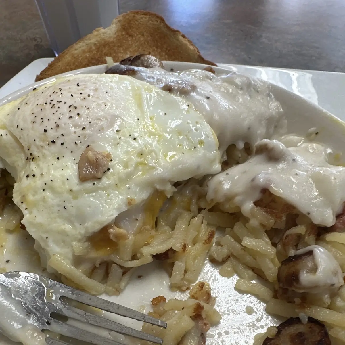 Homemade Biscuit & Gravy