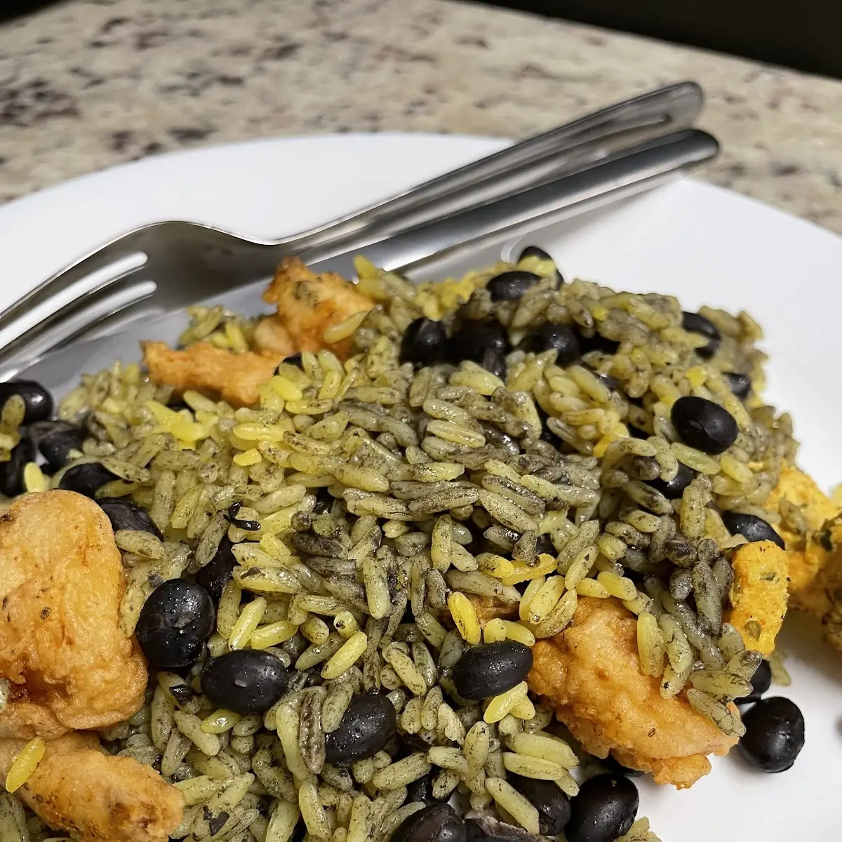 Yellow Rice and Black Beans