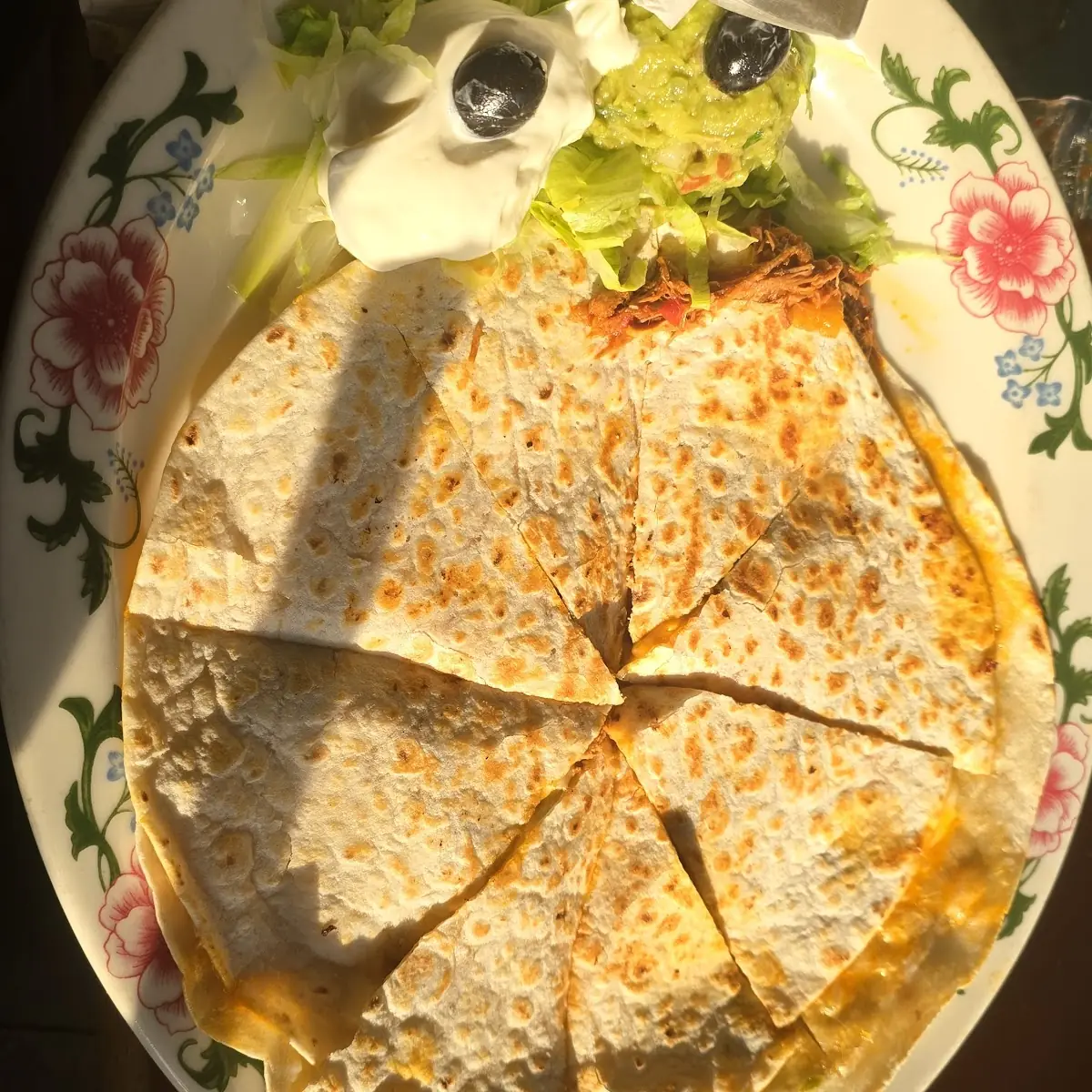 Shredded Beef Quesadilla