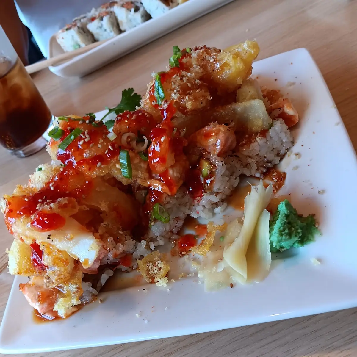 Calamari Salmon Roll