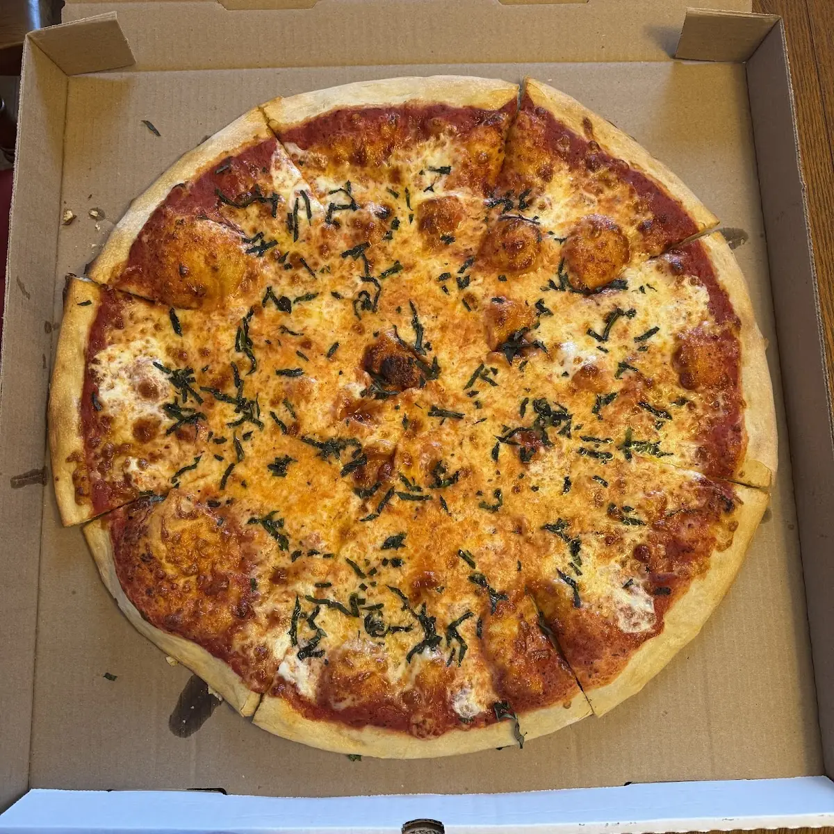 Margherita Pizza Well Done
