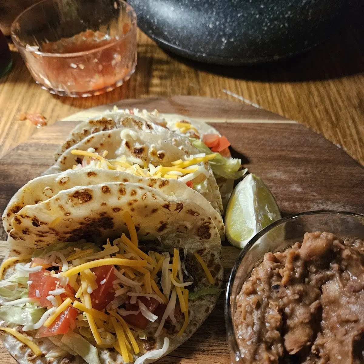 Bean & Cheese Tacos
