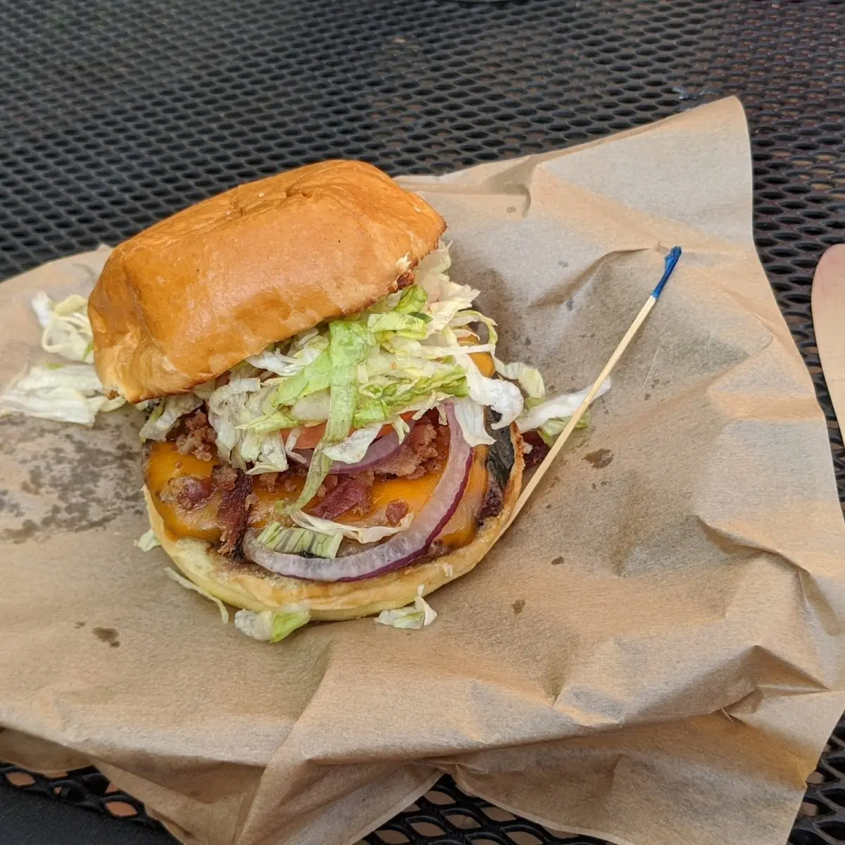 Bacon Cheeseburger to Go
