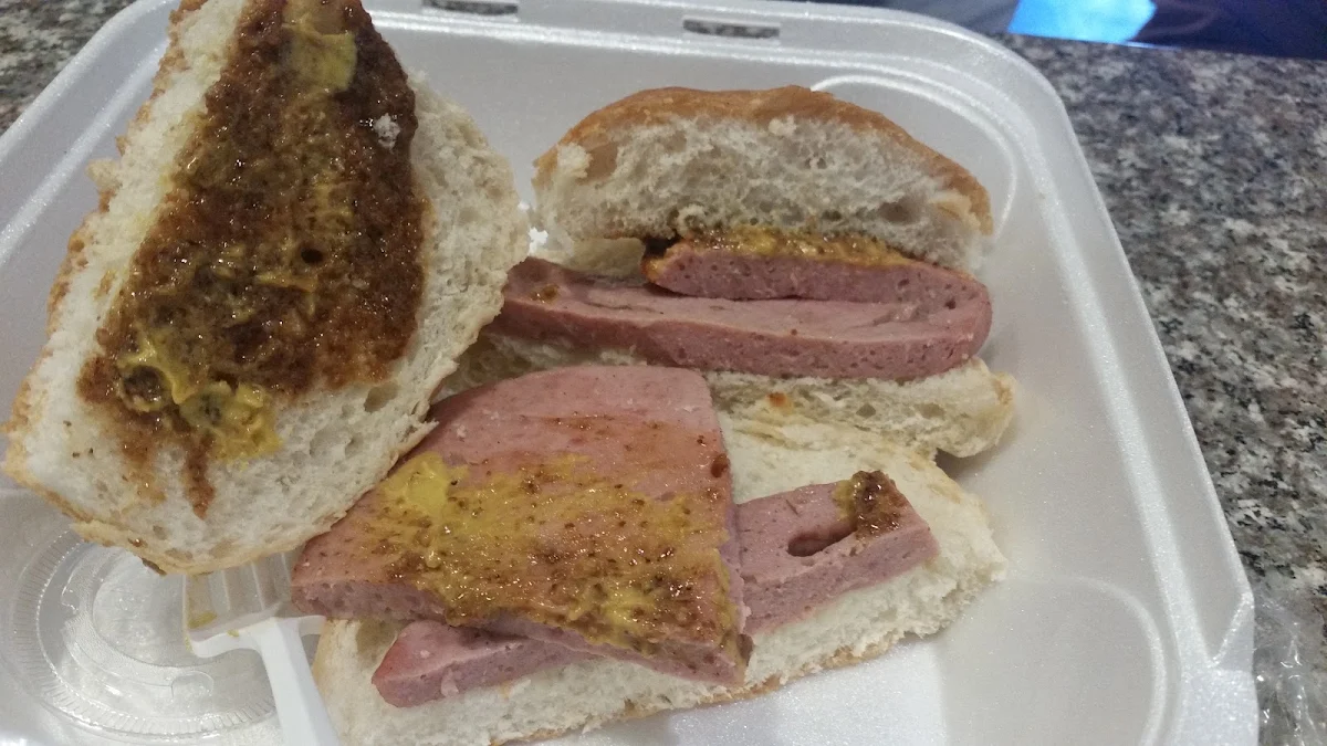 Leberkase Sandwich
