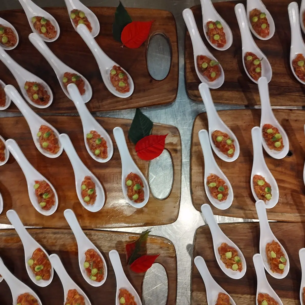 Ahi Tuna Tartare Spoons