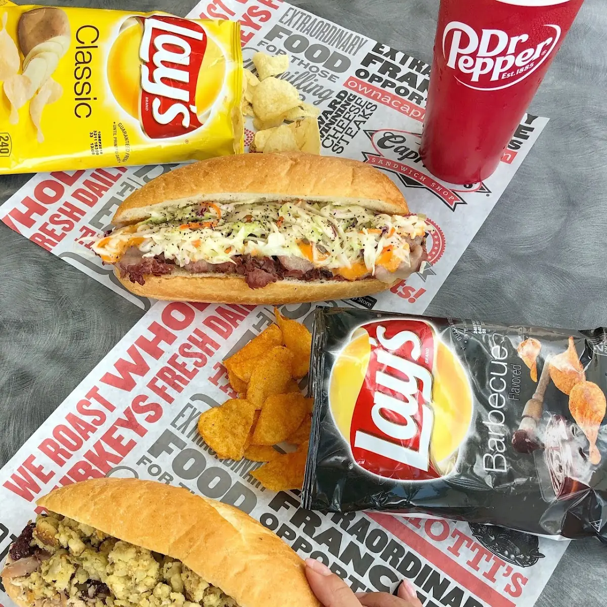 Classic Cheesesteak Sub Combo 1