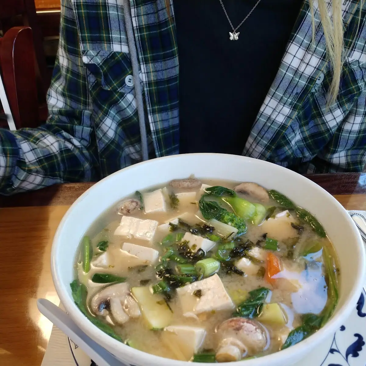 Tofu Miso Soup with Vegetables