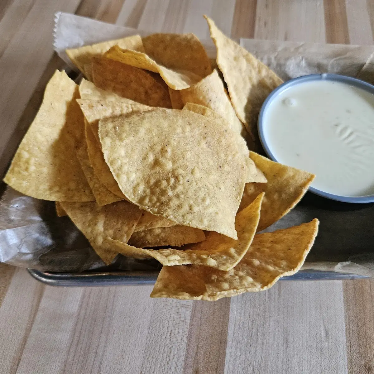 Queso Dip and Chips
