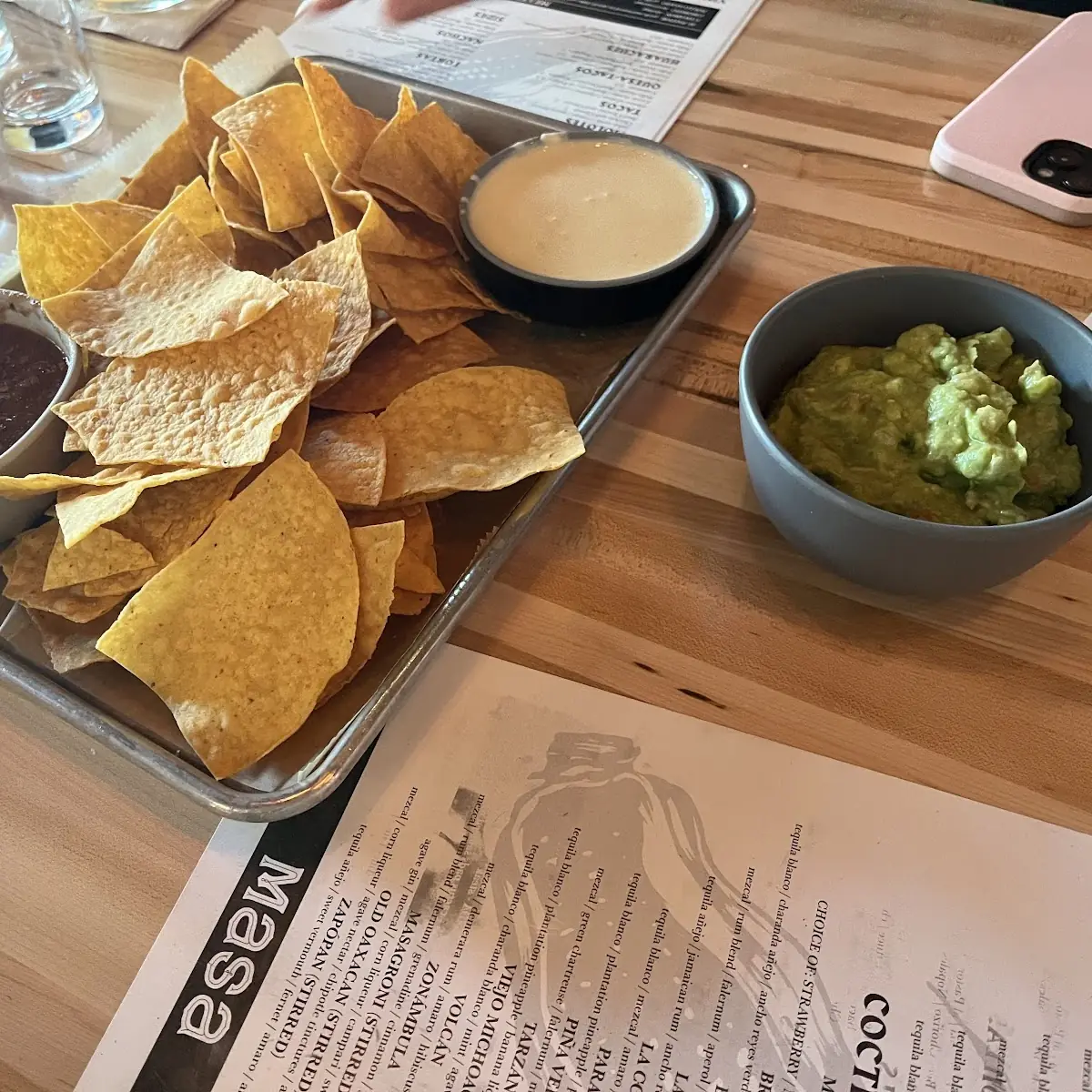 Salsa Queso Guacamole Trio