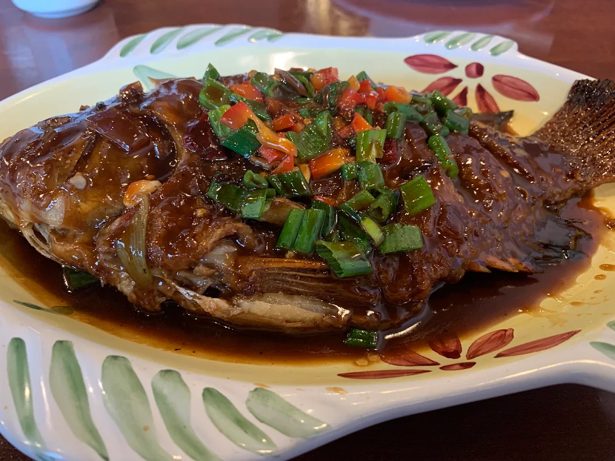 Braised Whole Tilapia Fish