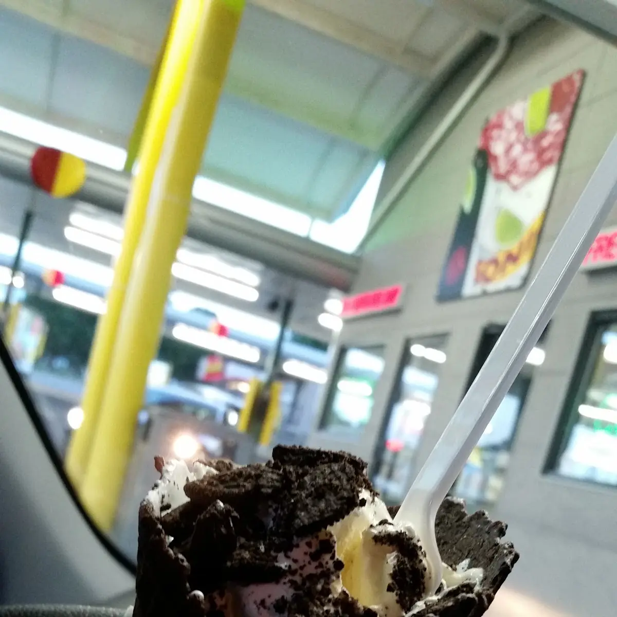 Double-Stuff Oreo Ice Cream Sugar Cone at Sonic