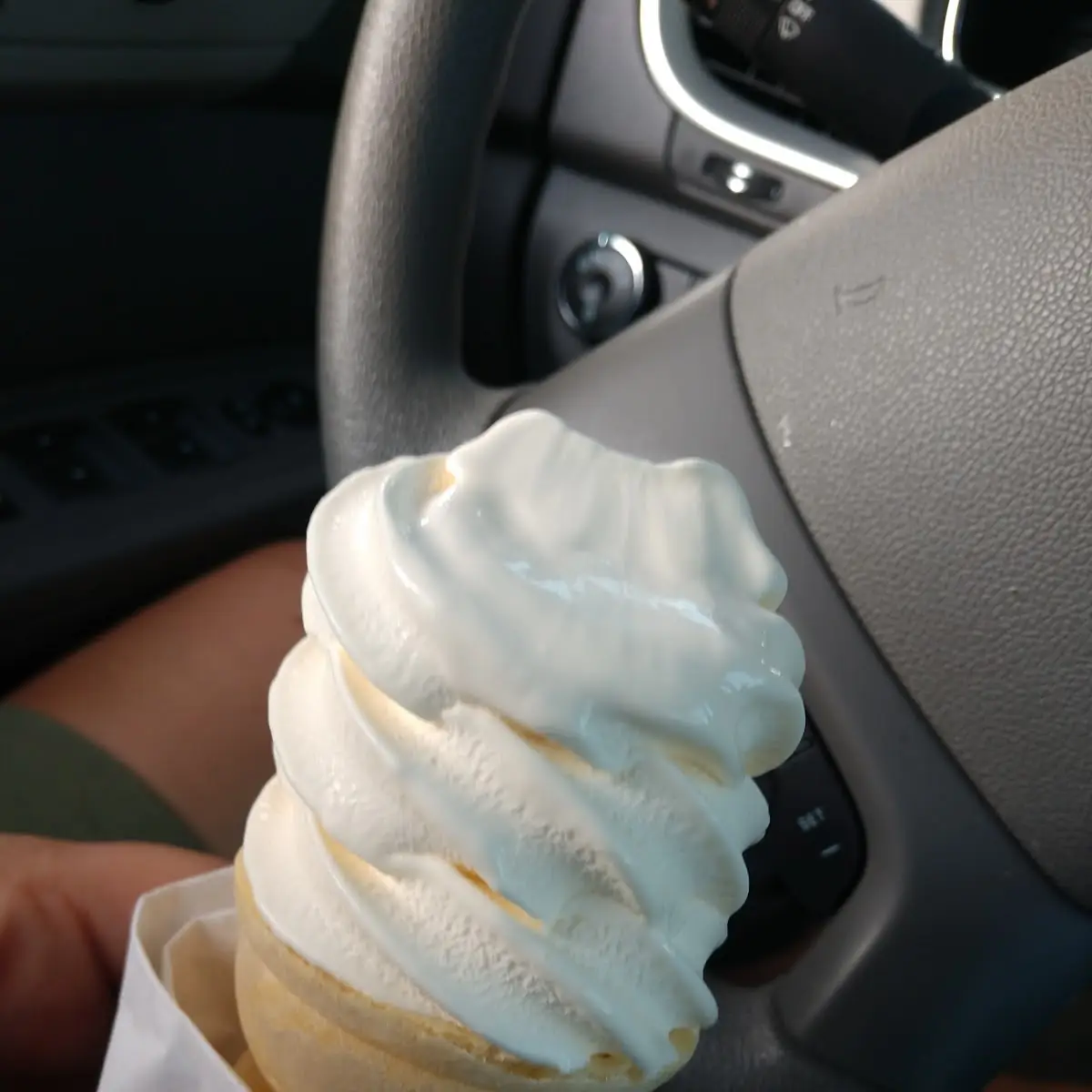 Vanilla Ice Cream Cone