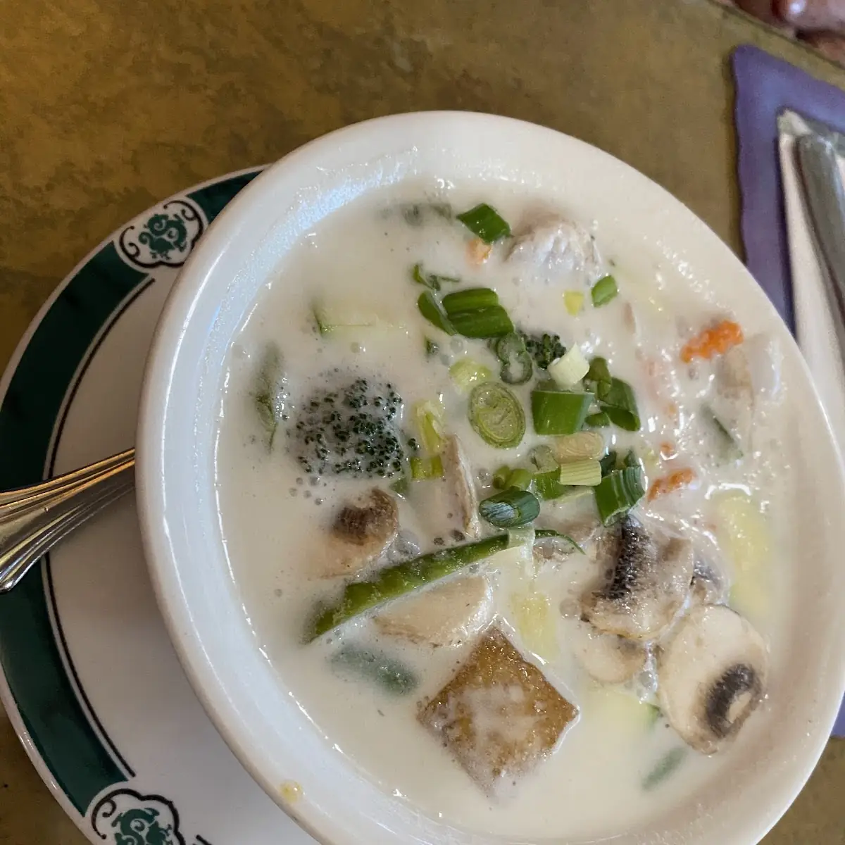 Tom Kha Coconut Soup