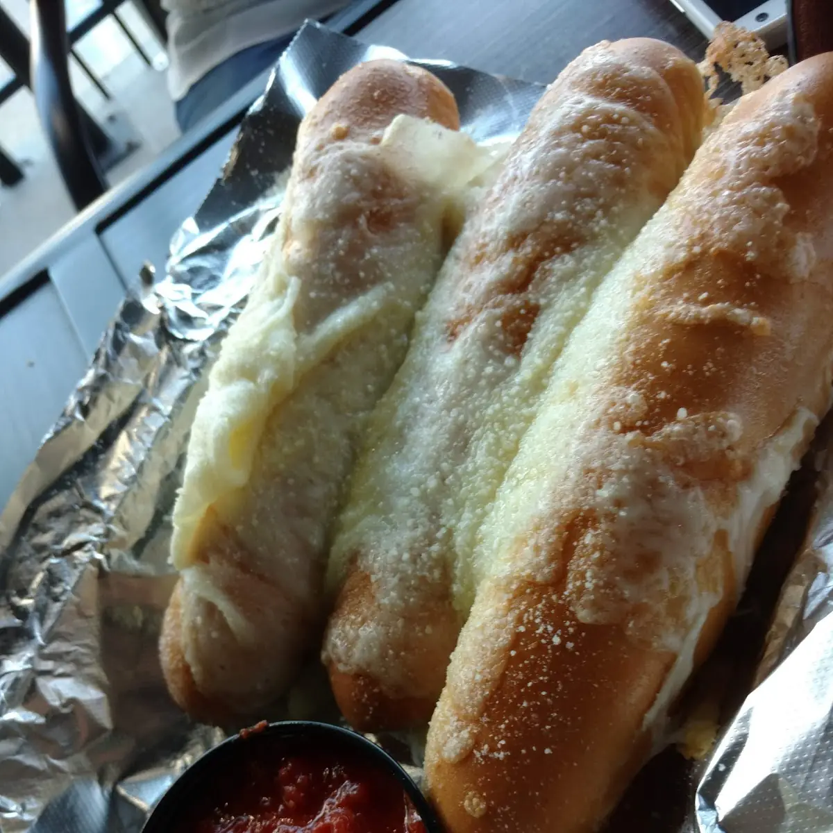 Bread Sticks with Cheese