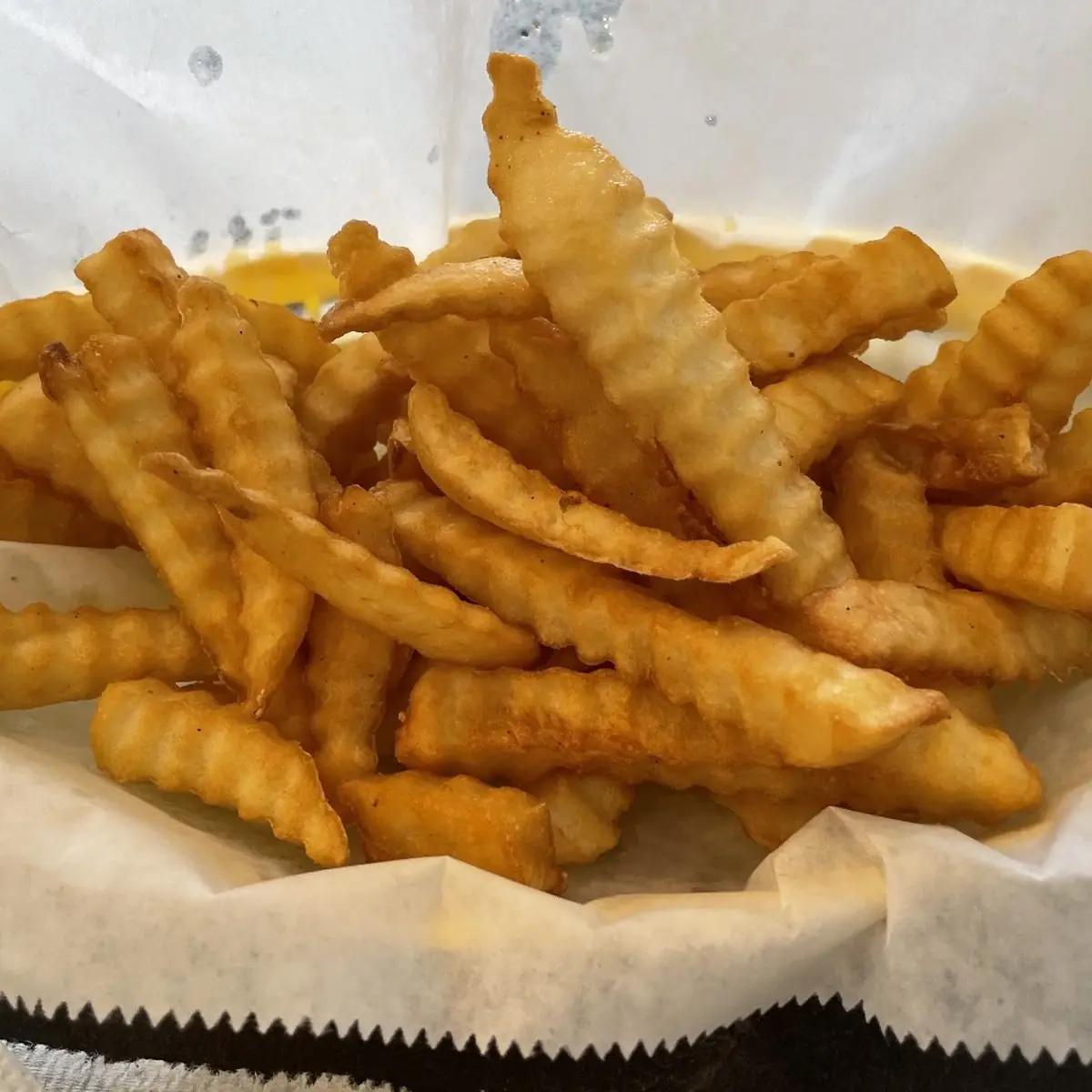 Freshly Cooked French Fries