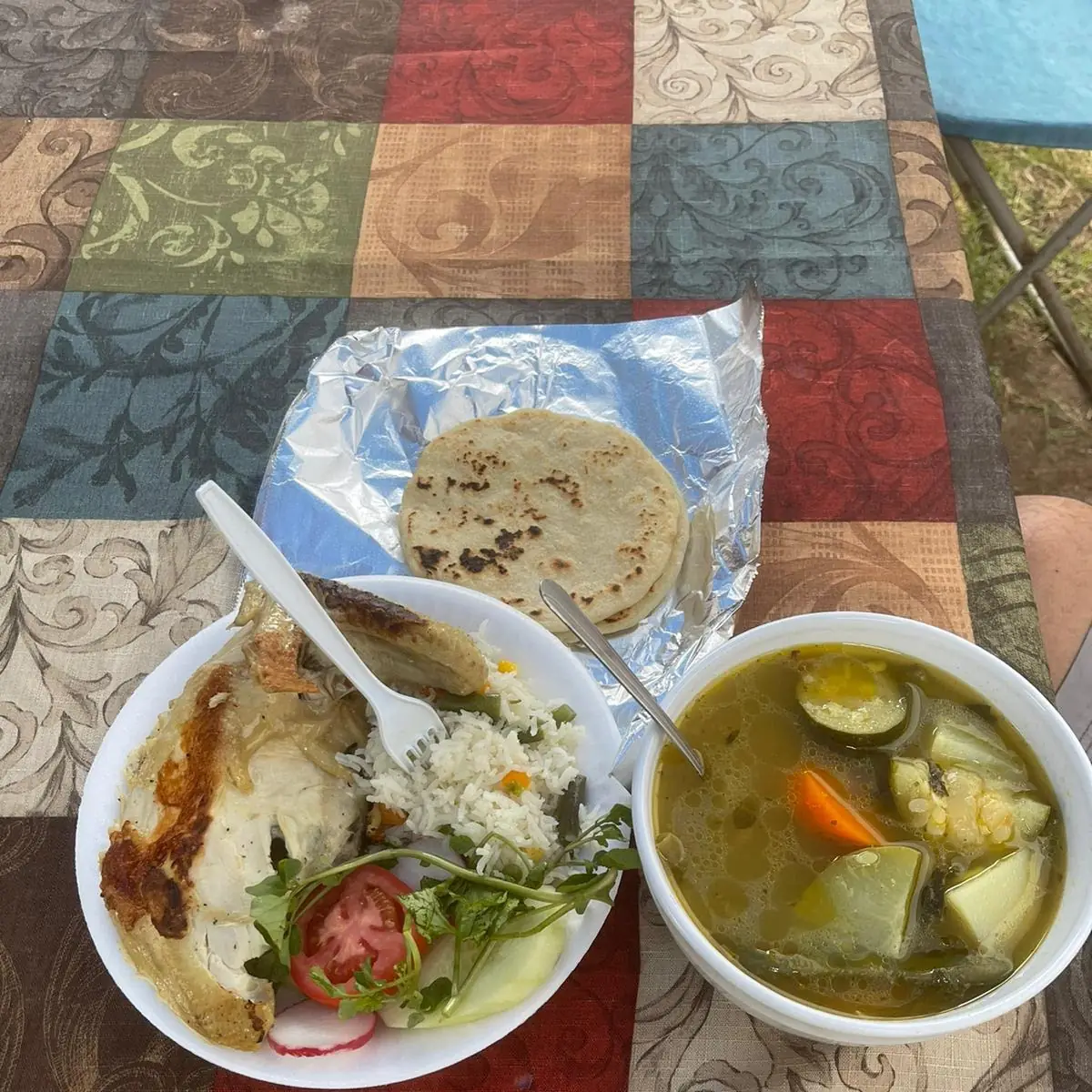 Sopa de Gallina India