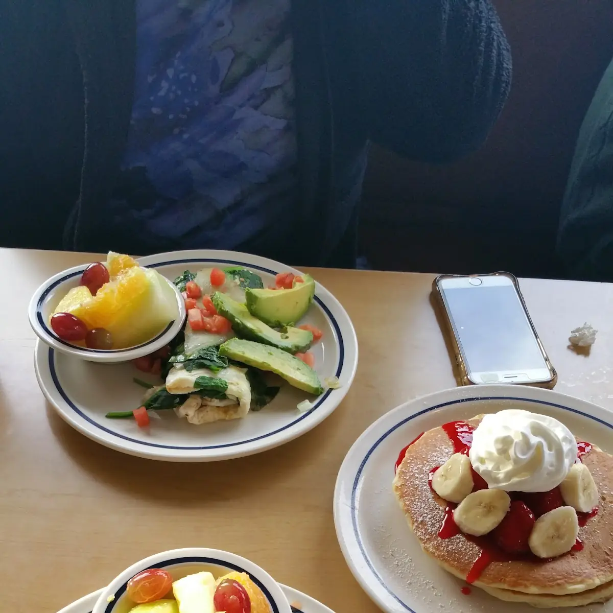 Funny Fava Pancake Combo
