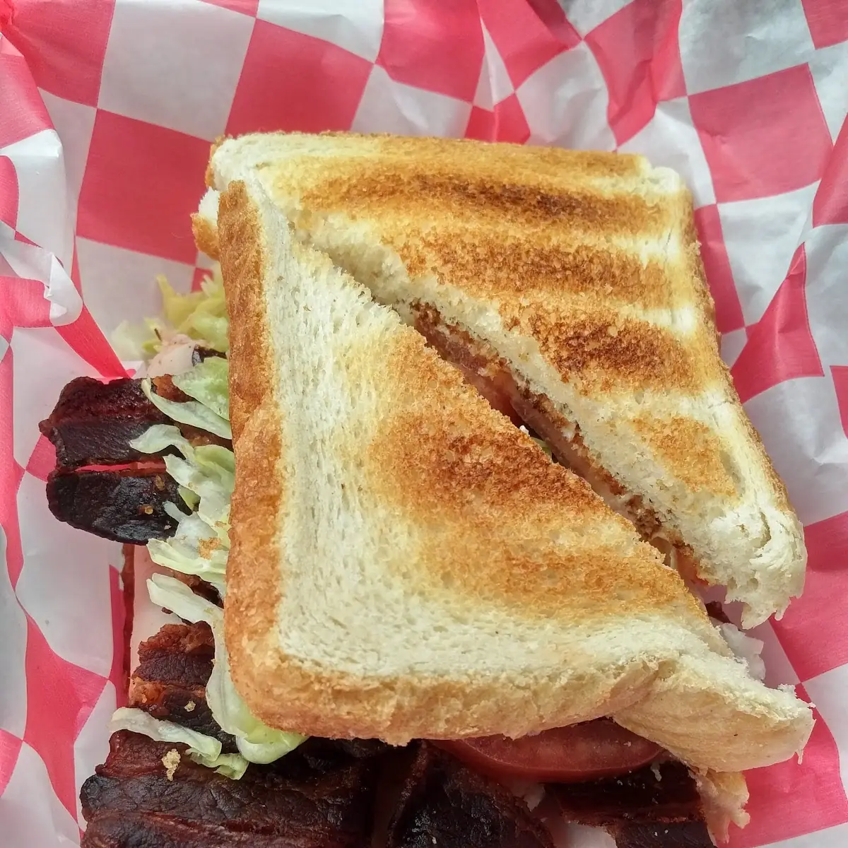 blt on Texas Toast