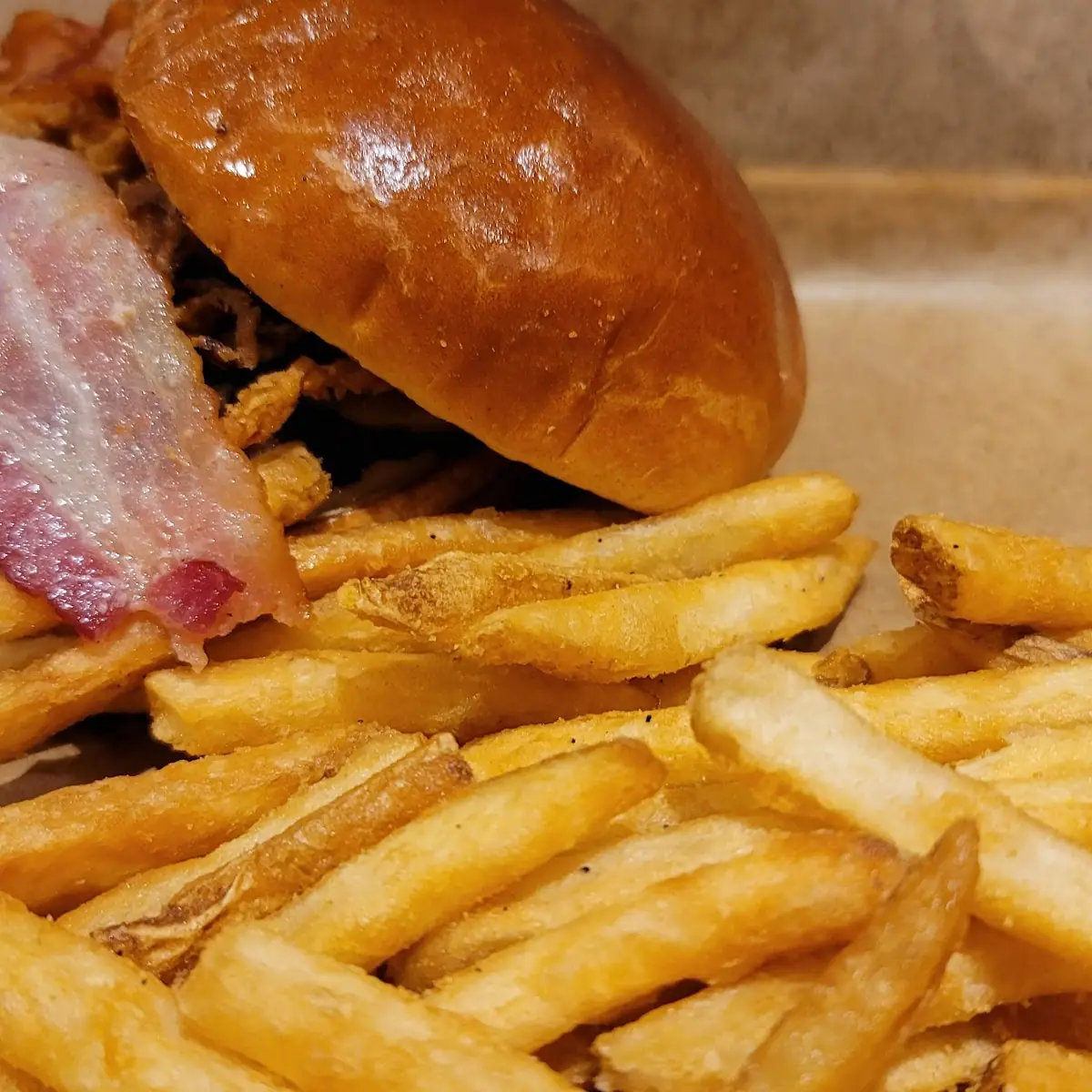 Burger and Fries