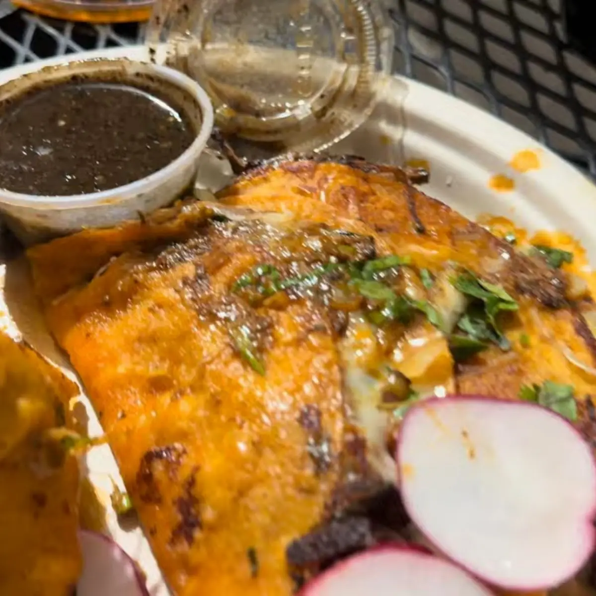 Birria Taco with Consome