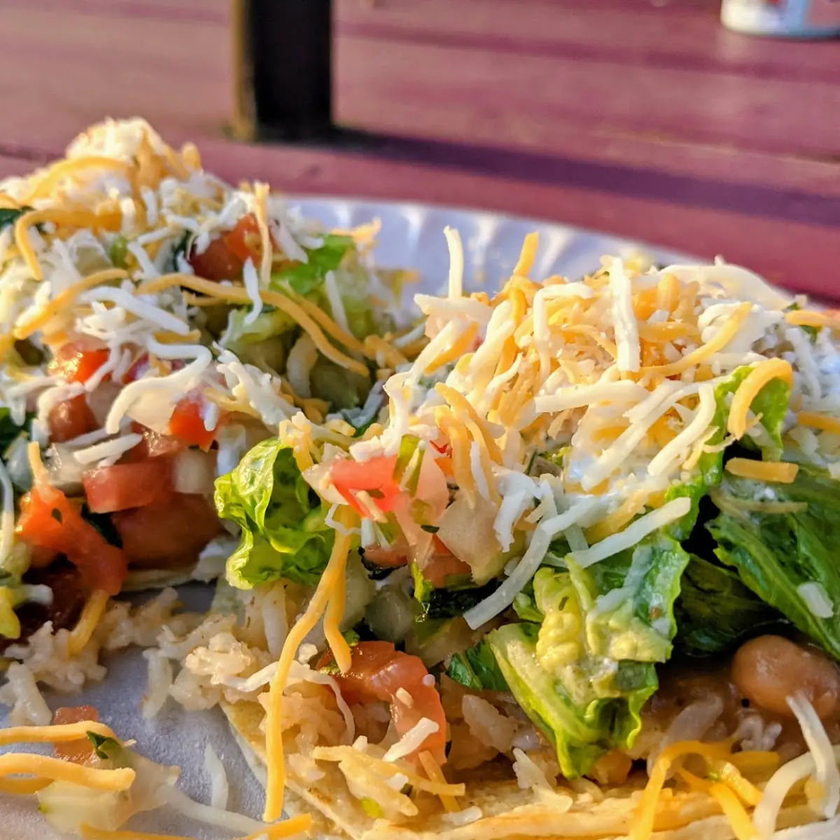 Open Face Burrito