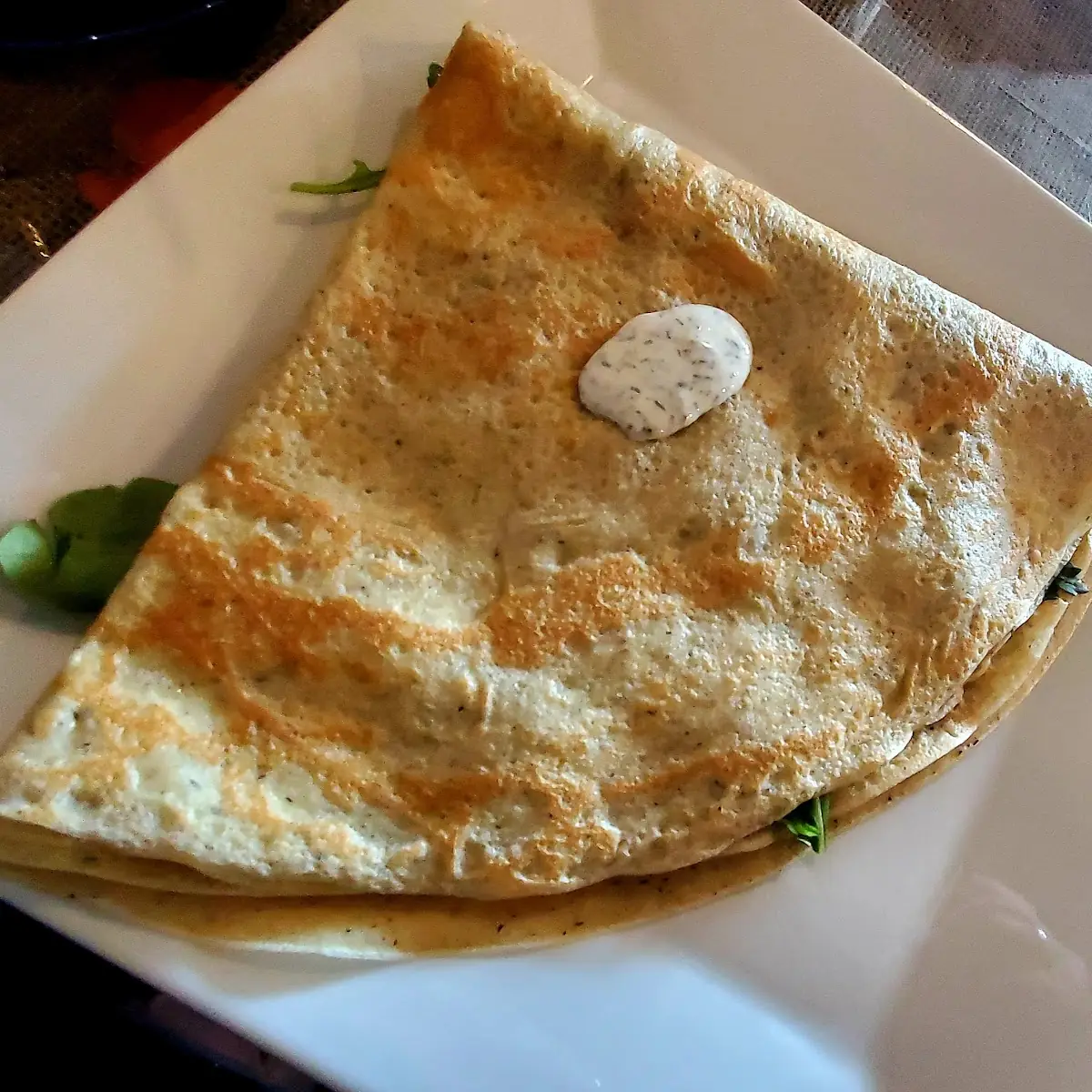 Smoked Salmon Crepe