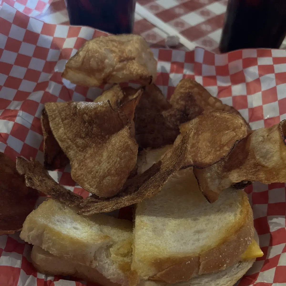 Grilled Cheese with Burrow Ears