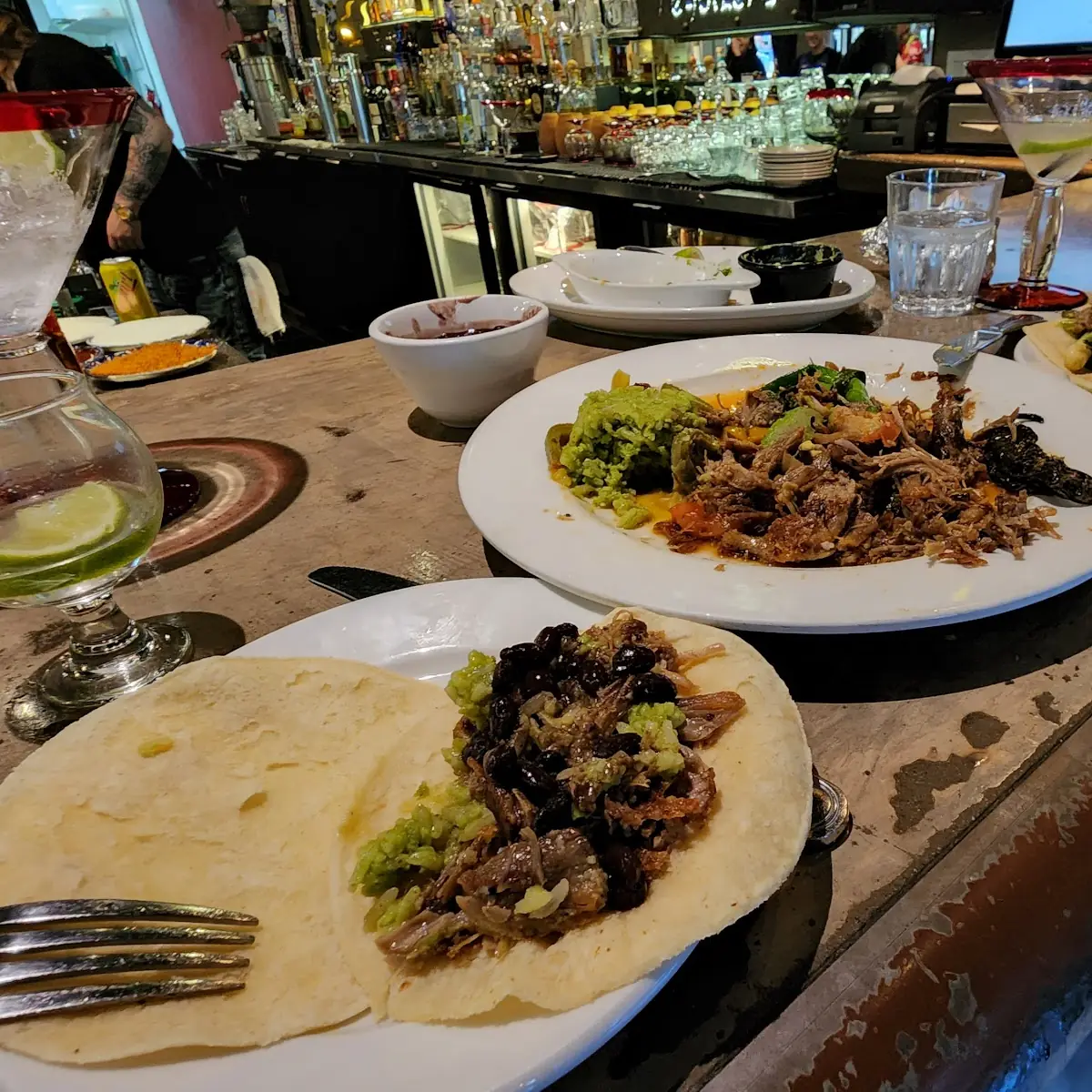Carnitas with Cilantro Rice