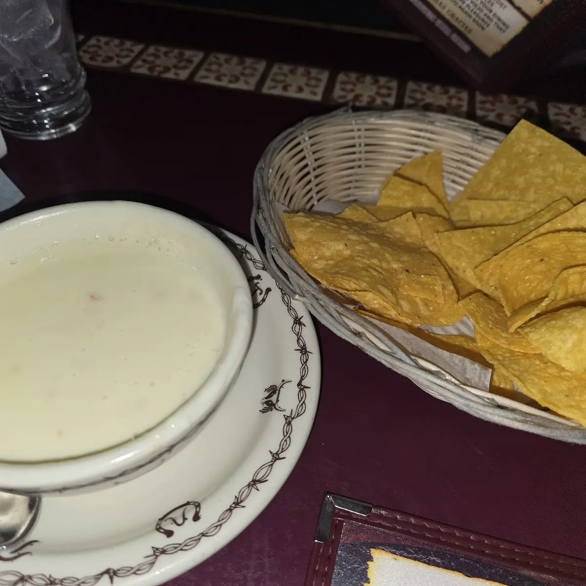 Queso Cheese Dip with Chips