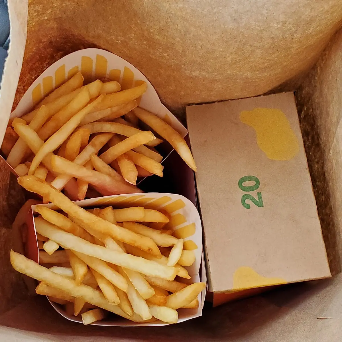 2 Large Fries and 20 Piece Mcnuggets