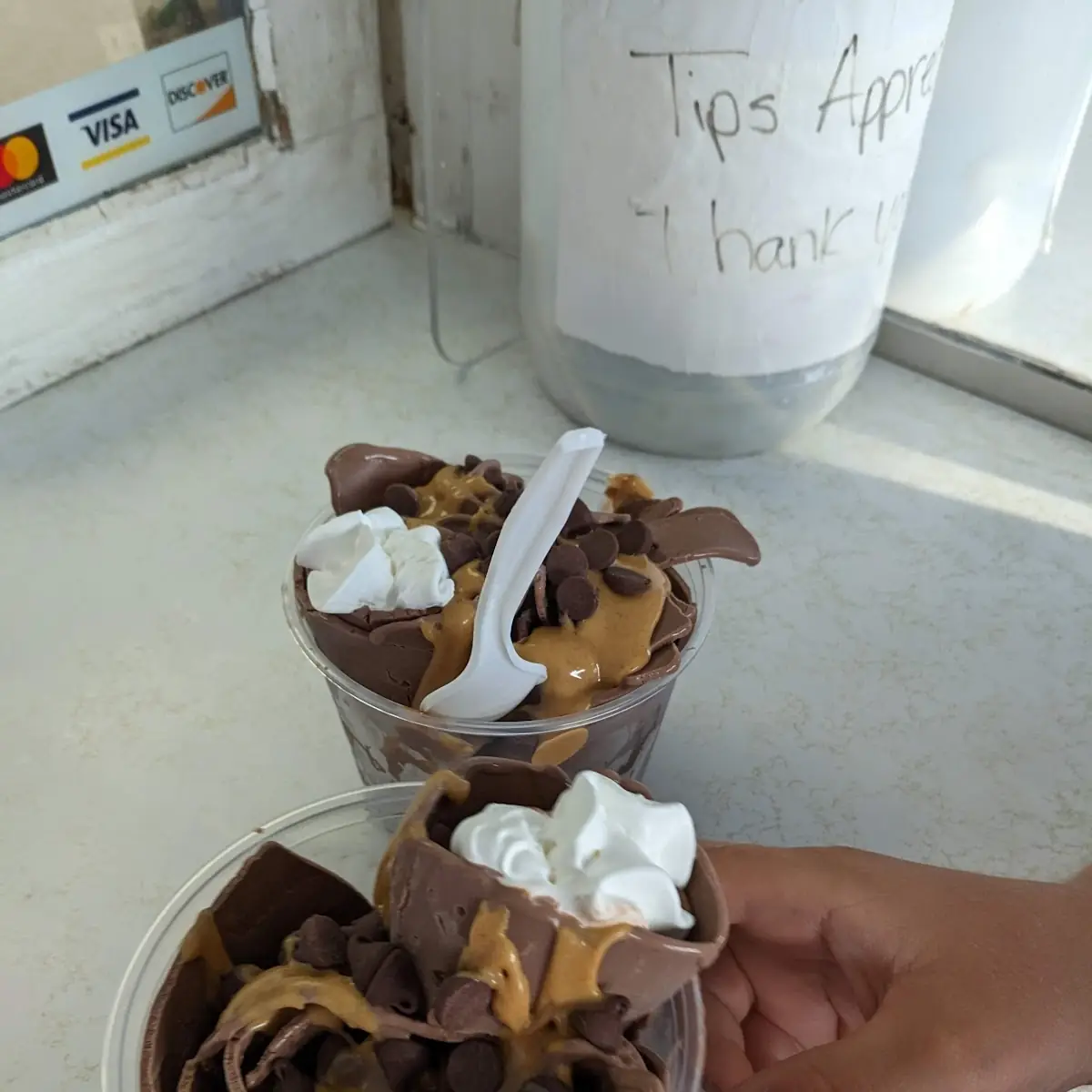 Chocolate Rolled Ice Cream