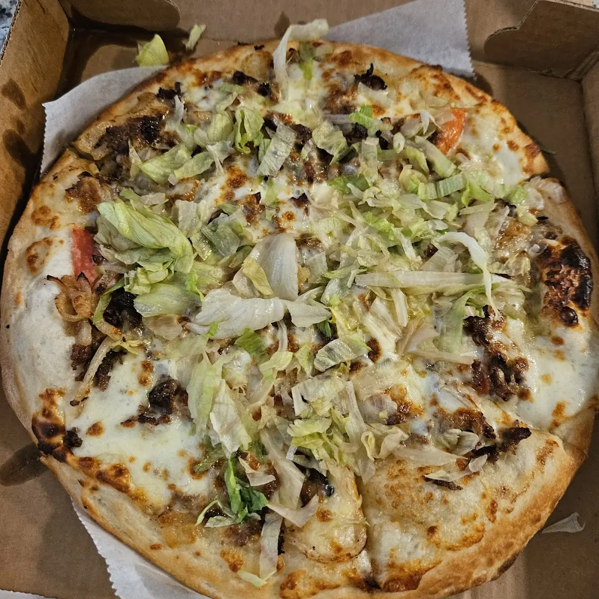 Philly Cheesesteak Pizza