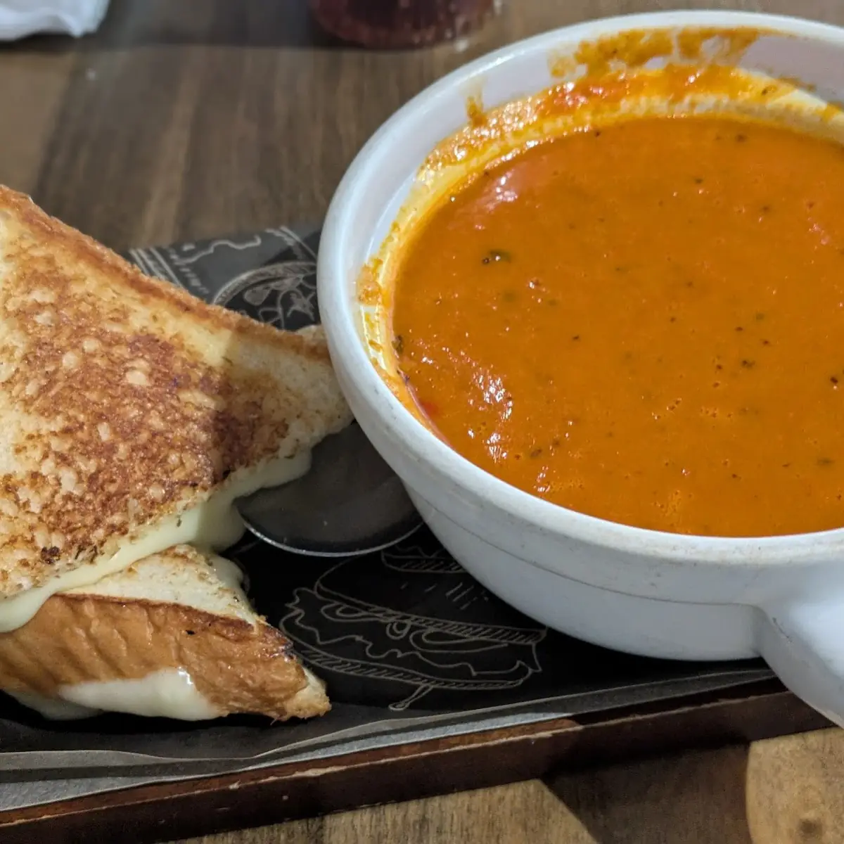 Grilled Cheese & Tomato Soup
