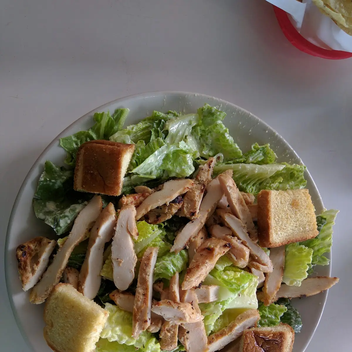 Large Chicken Caesar Salad