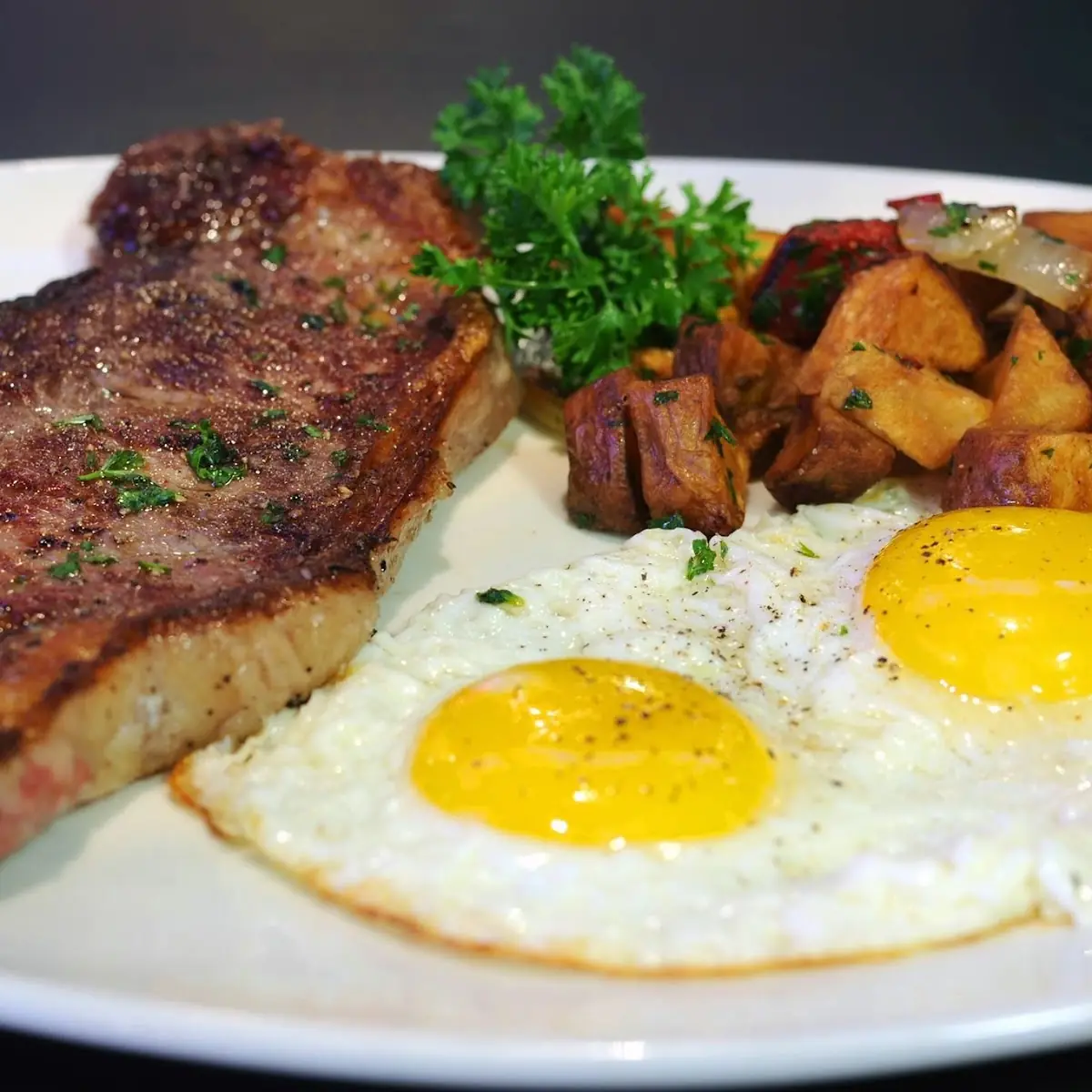 New York Steak & Eggs