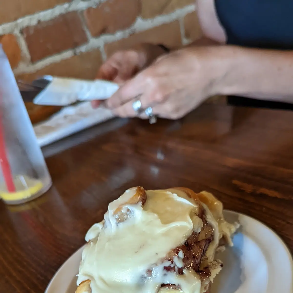 Blueberry Cinnamon Roll