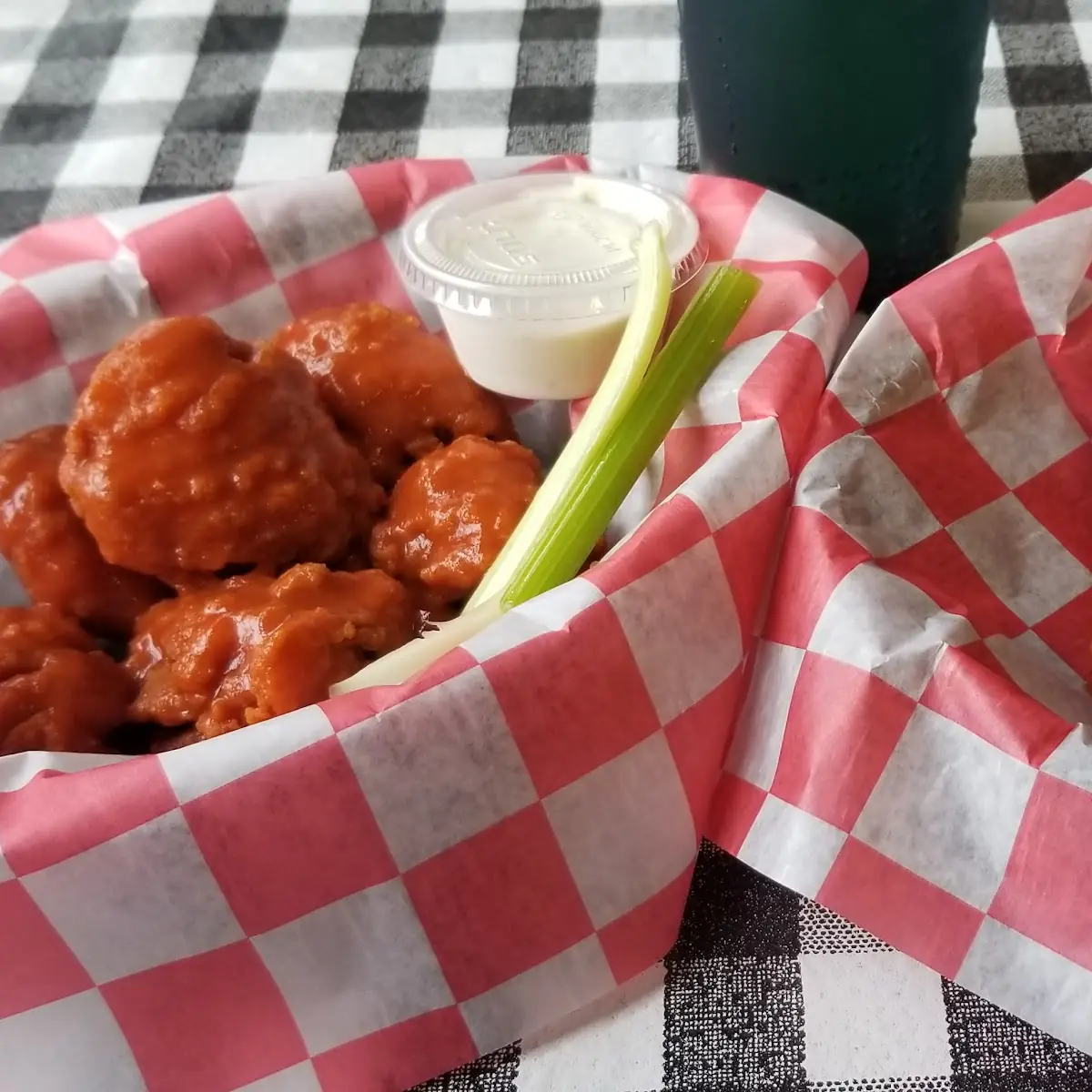 Buffalo and Honey Barbecue Wings