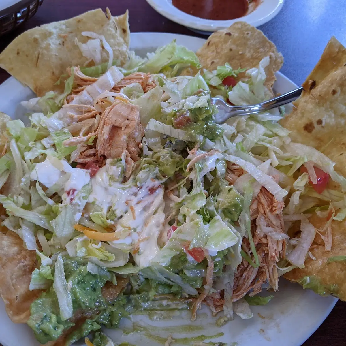 Taco Salad with Chicken