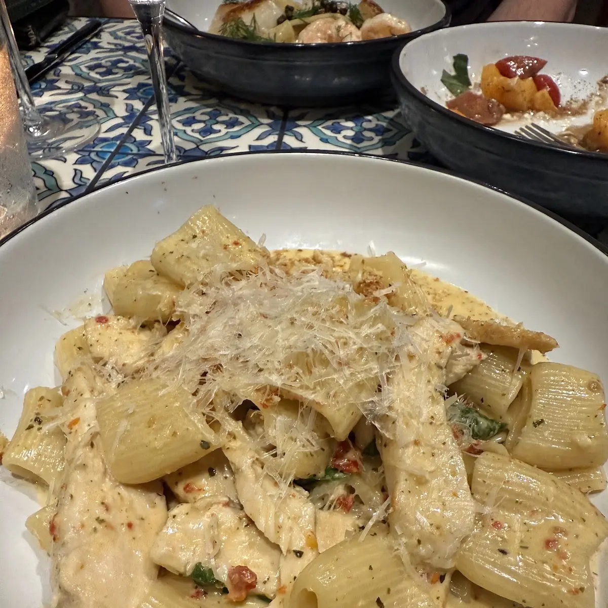 Creamy Chicken Rigatoni