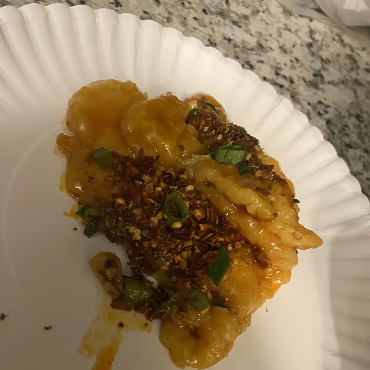 Boiled Fish with Chili Oil
