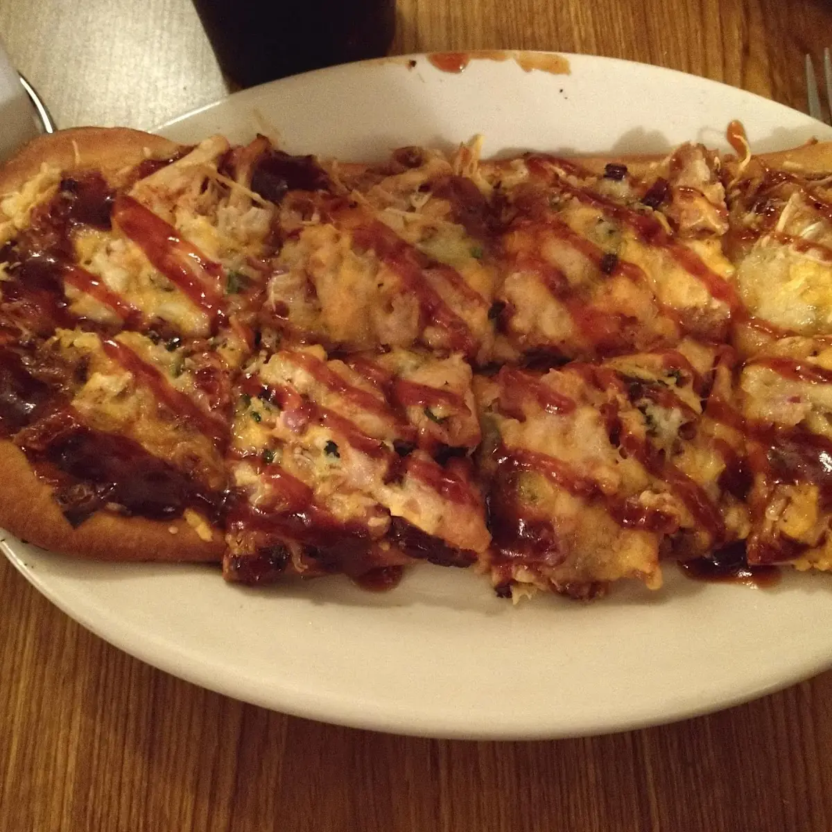 BBQ Chicken Flatbread Pizza
