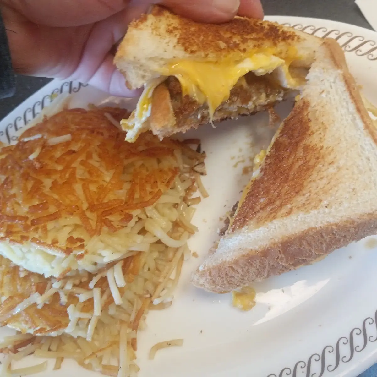Texas Sausage Egg & Cheese Melt