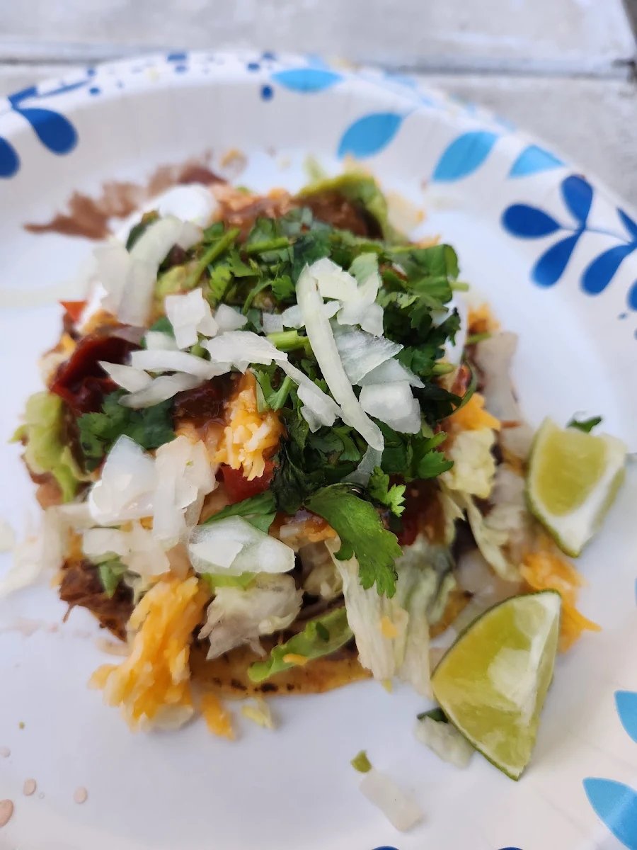 Carnitas Tostada