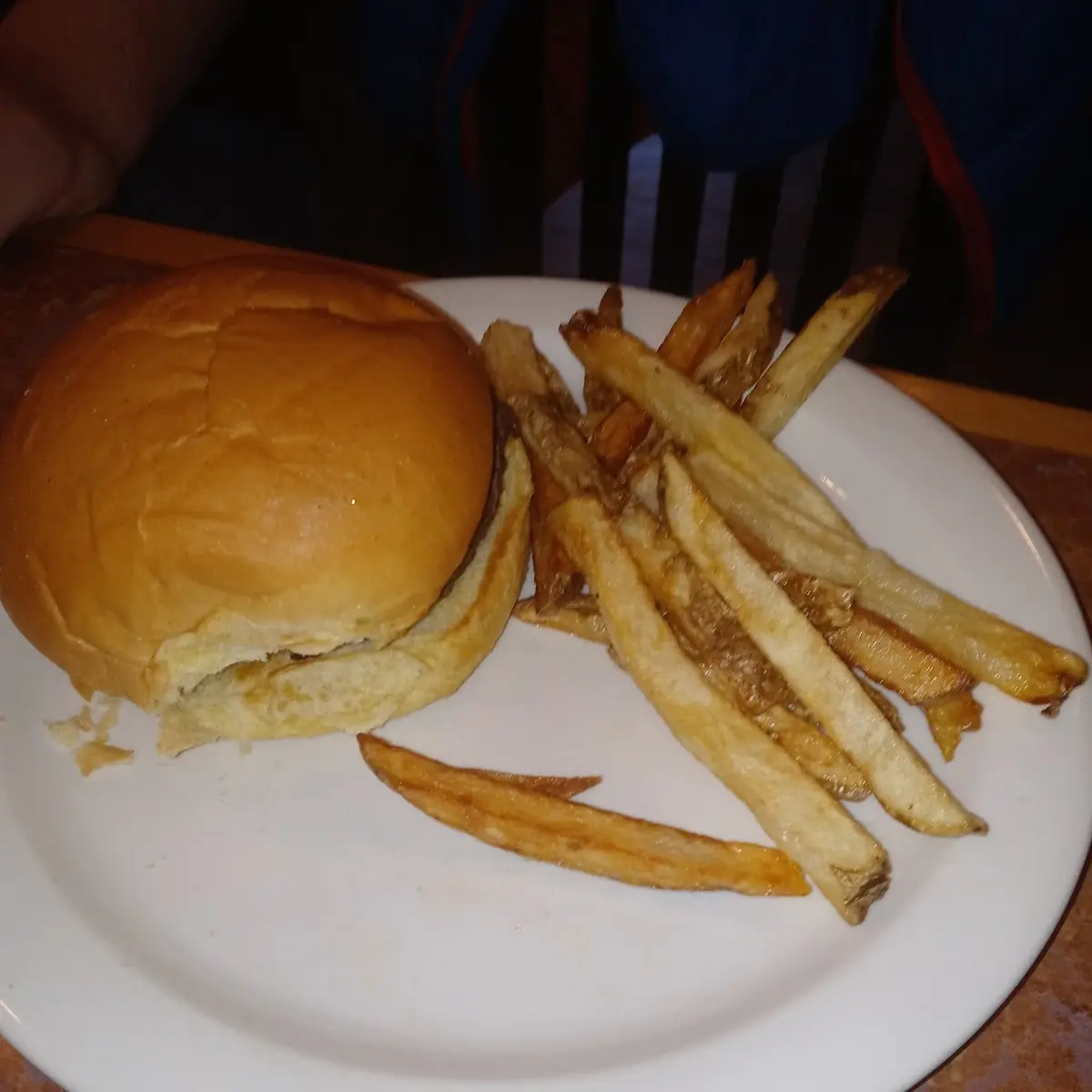 Burger with Fries