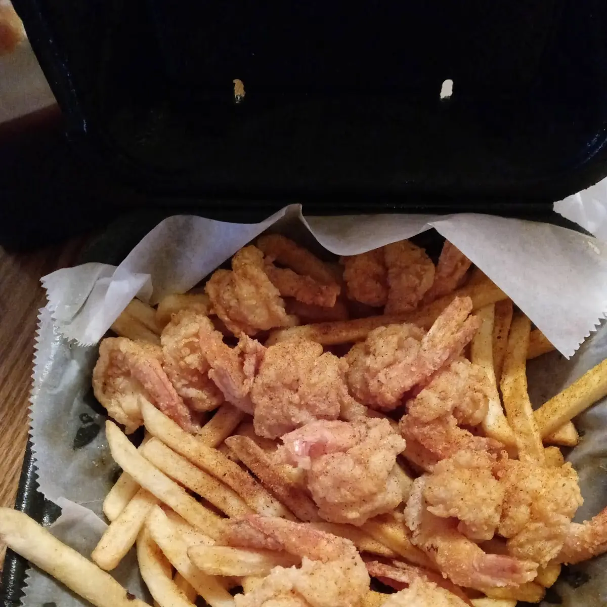 Fried Shrimp and Fries