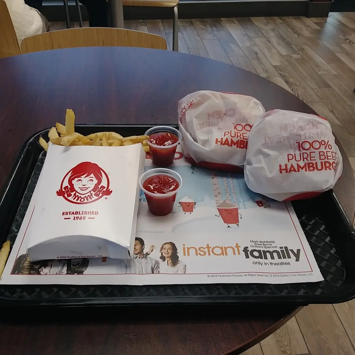 Double Stack Cheeseburger Meal