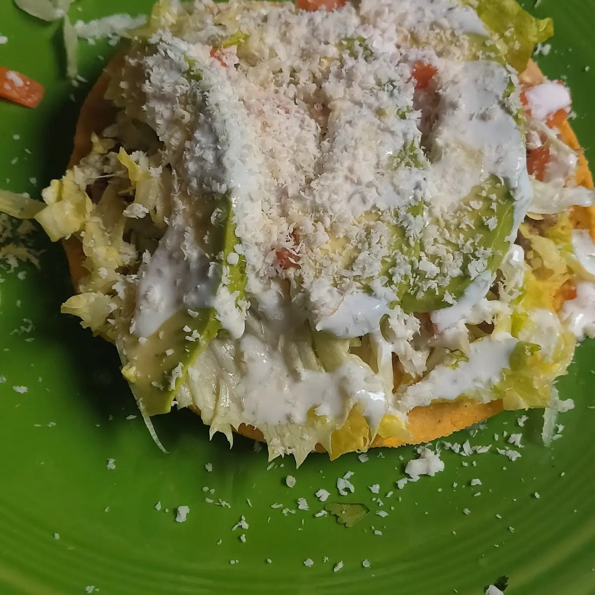 Beef Tostada