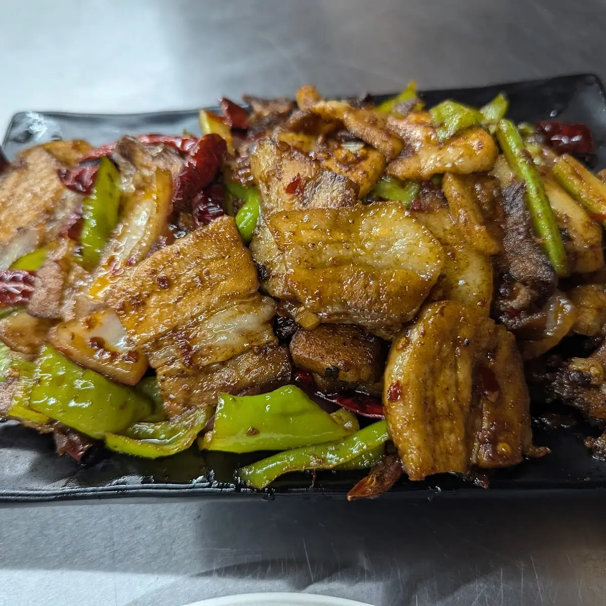 Double Cooked Pork with Chili Sauce