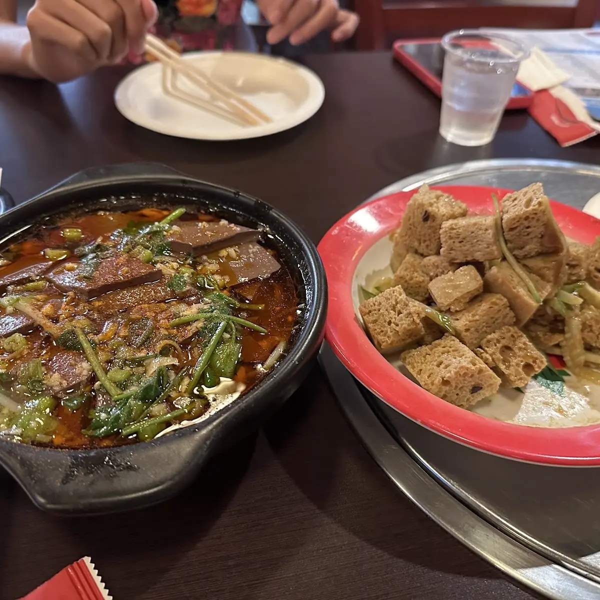 Spicy Duck Blood Pot