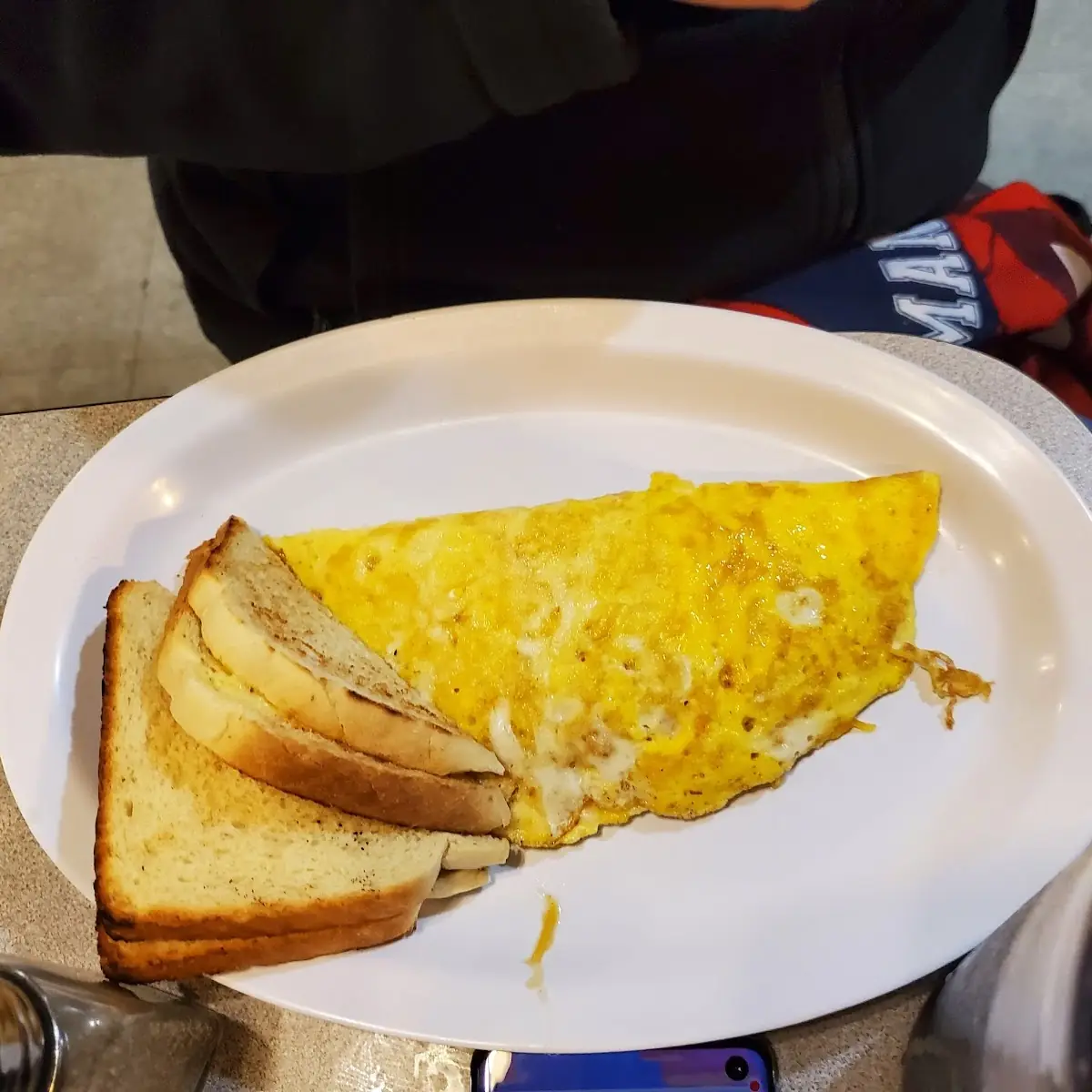 Cheesy Cheese Omelet